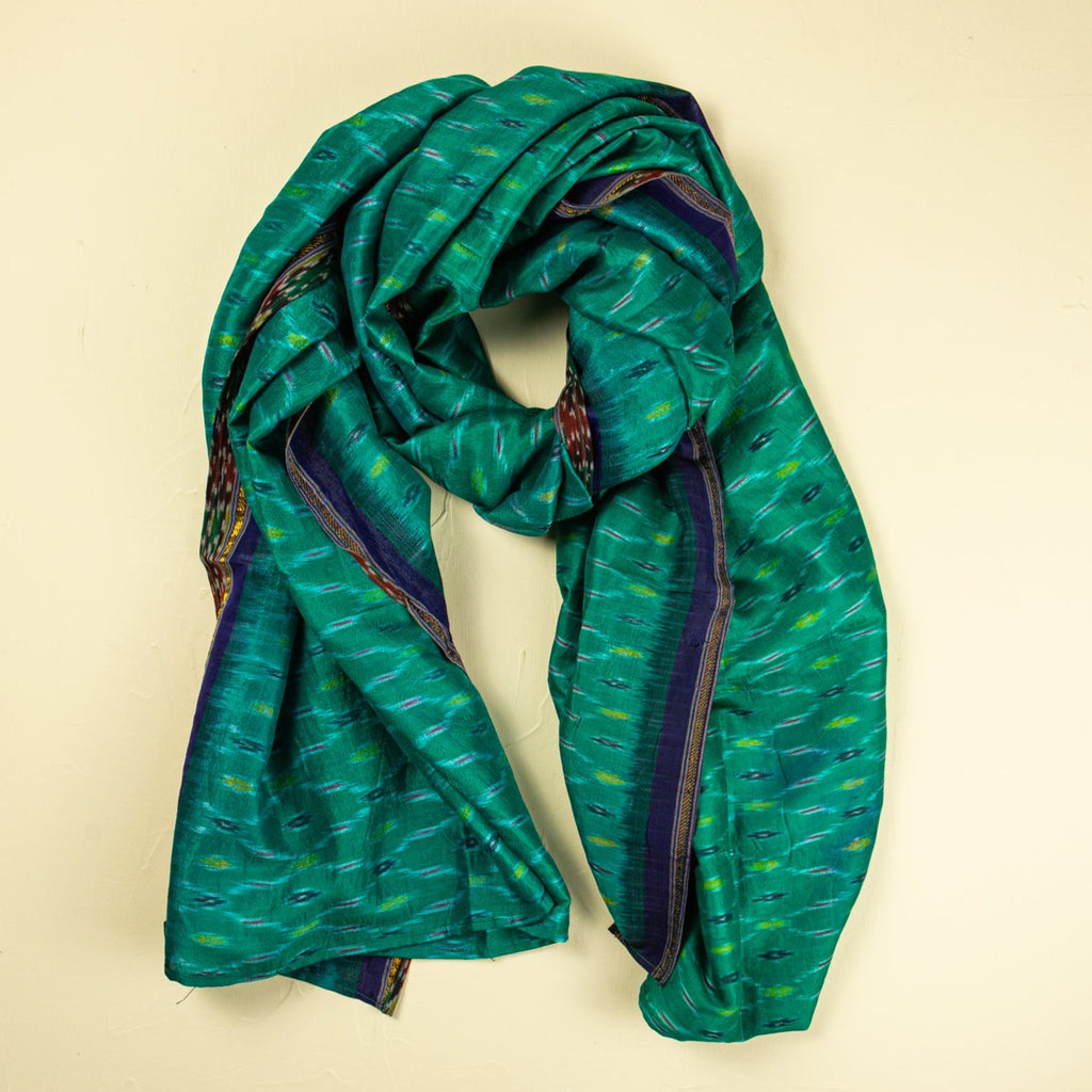 Silke-tørklæde 100 x 200