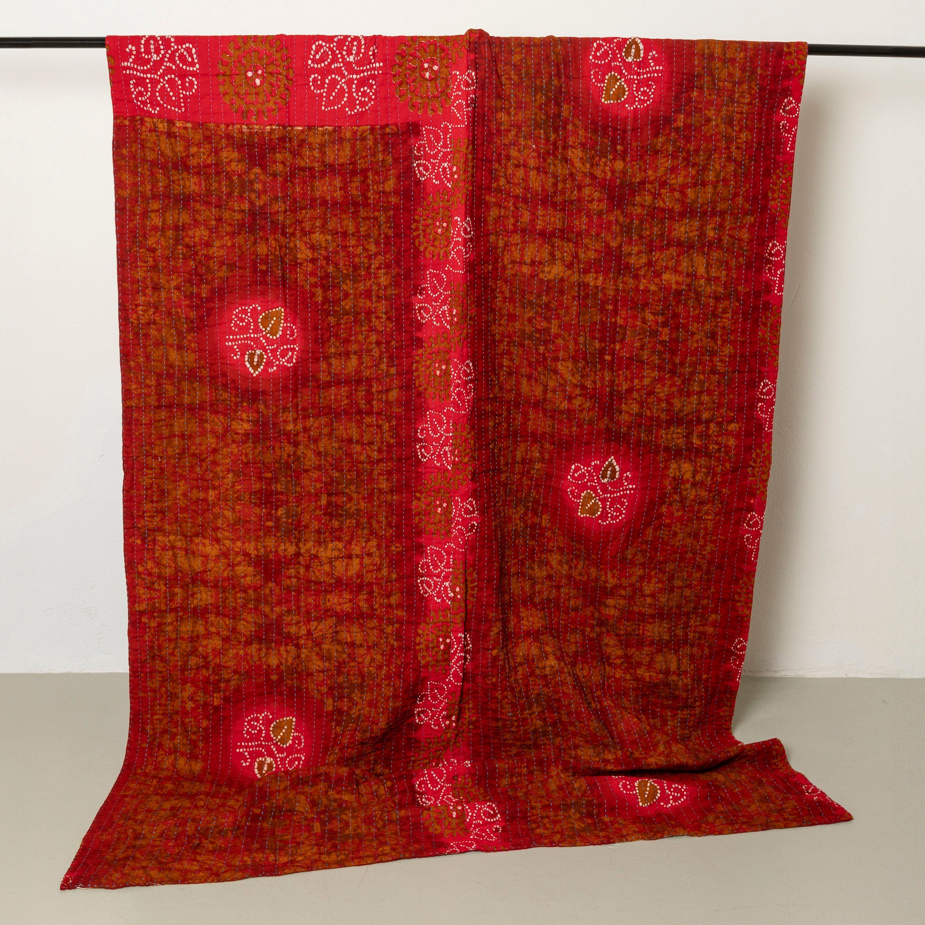 <tc>Cotton kantha blanket 140 x 200 cm</tc>