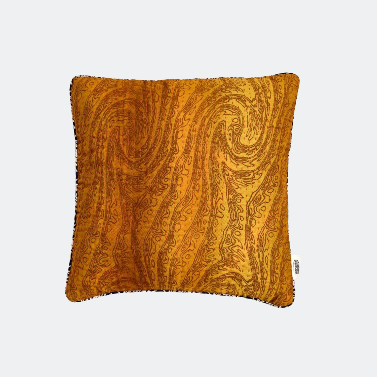 Unika kantha sari silkepude 40 x 40 cm