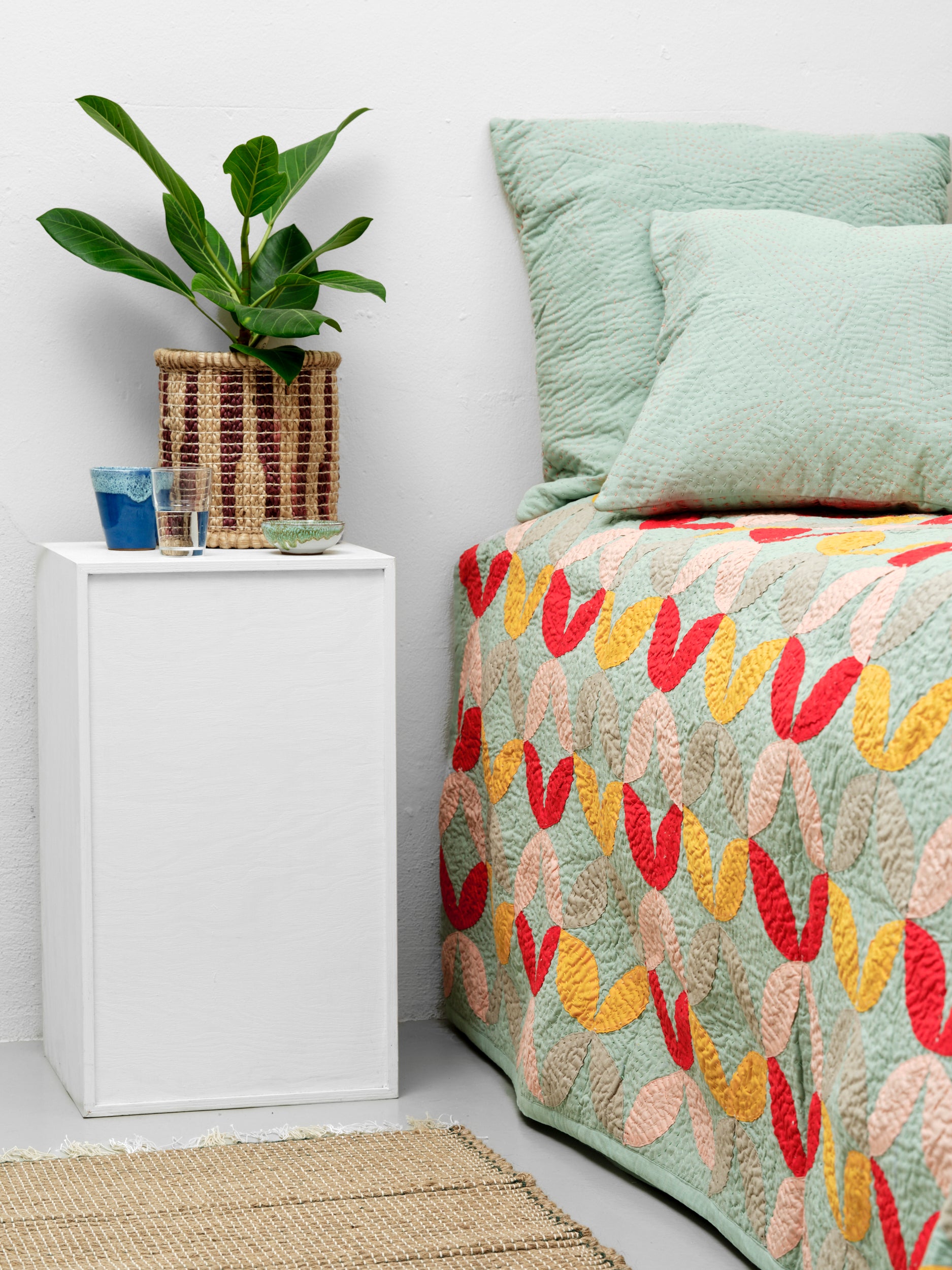 <tc>One-of-a-kind bedspread 240 x 260 cm</tc>