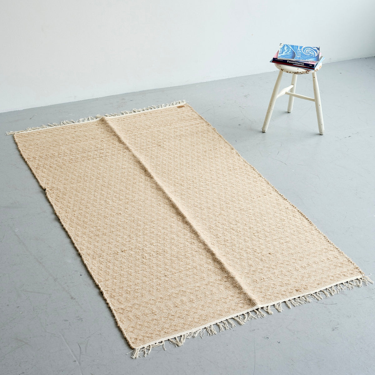 Gulvtæppe 120 x 210 cm (jute)