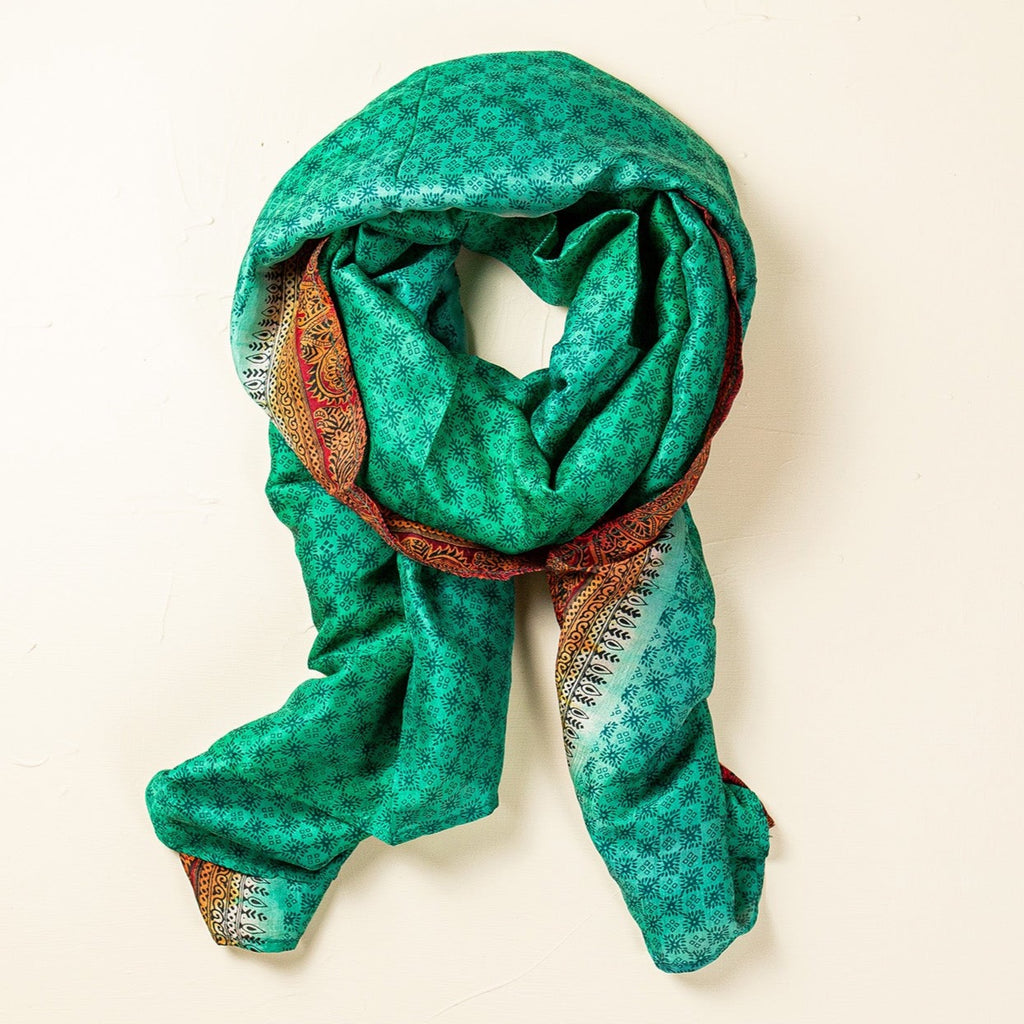 Silk scarf 100 x 200