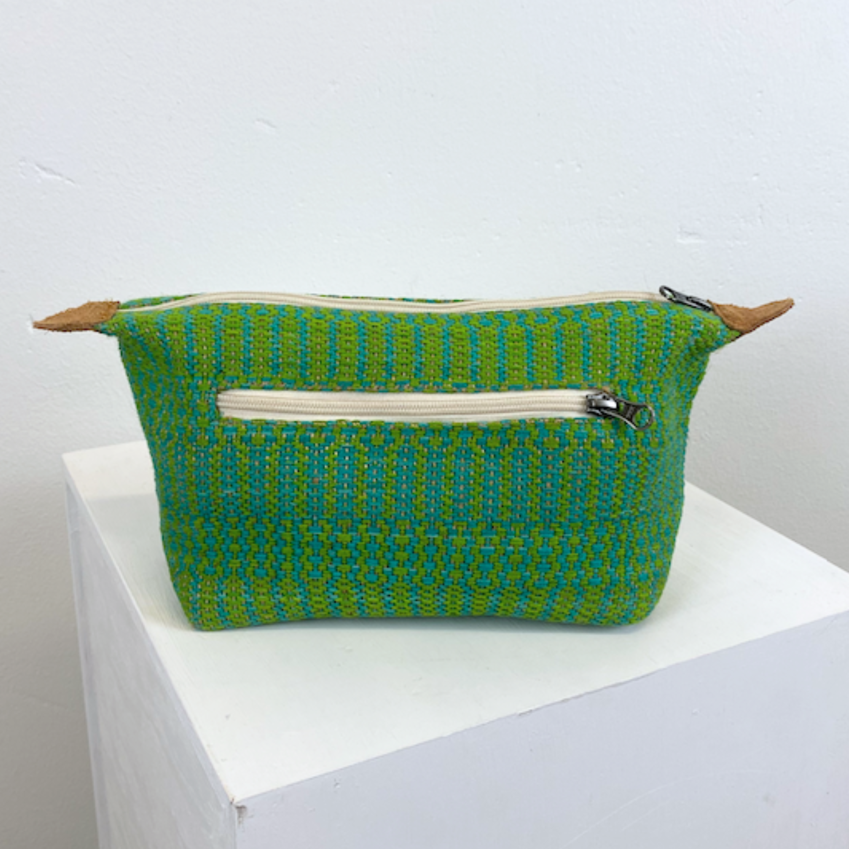 Jute toiletpung (grøn)