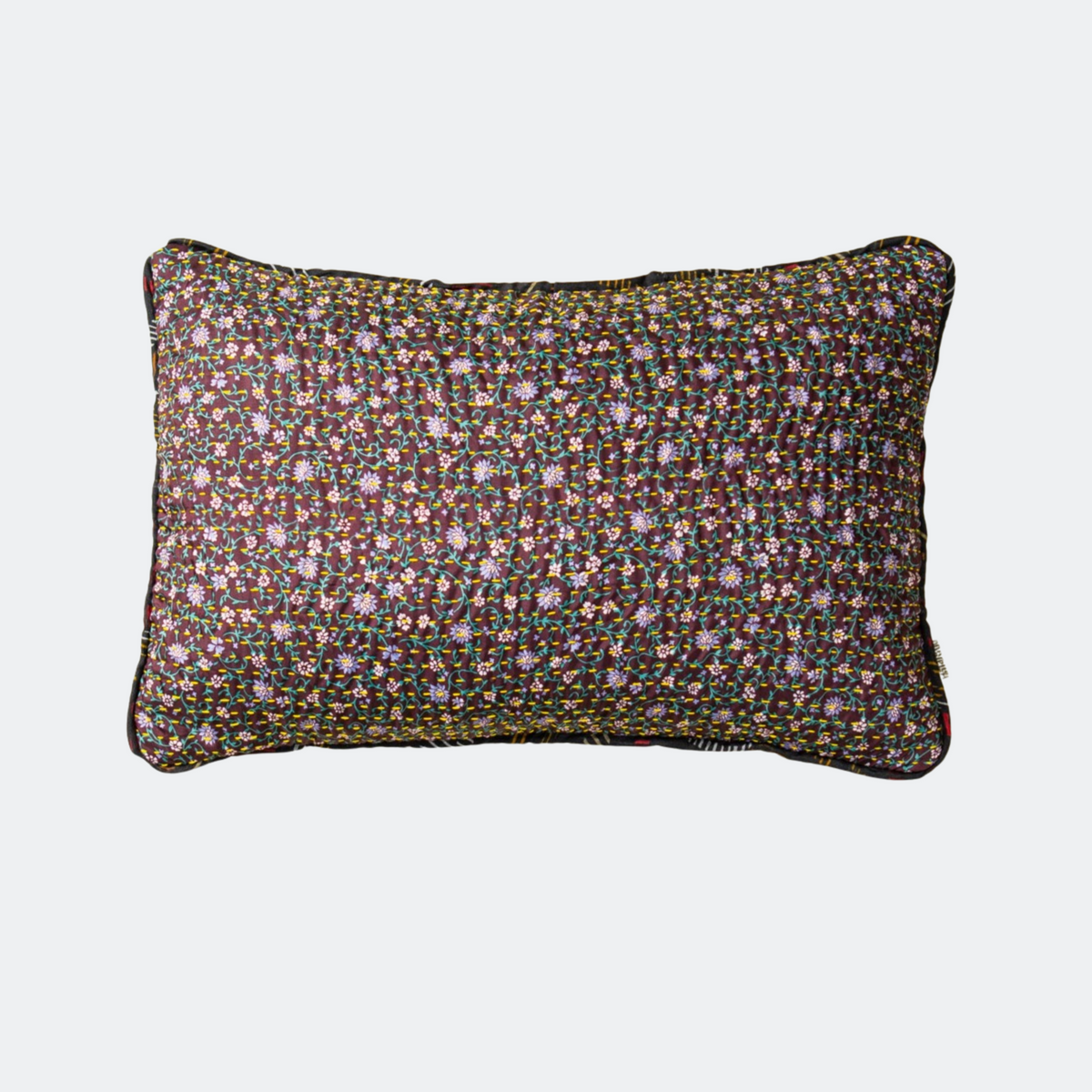 Unika kantha sari silkepude 30 x 50 cm
