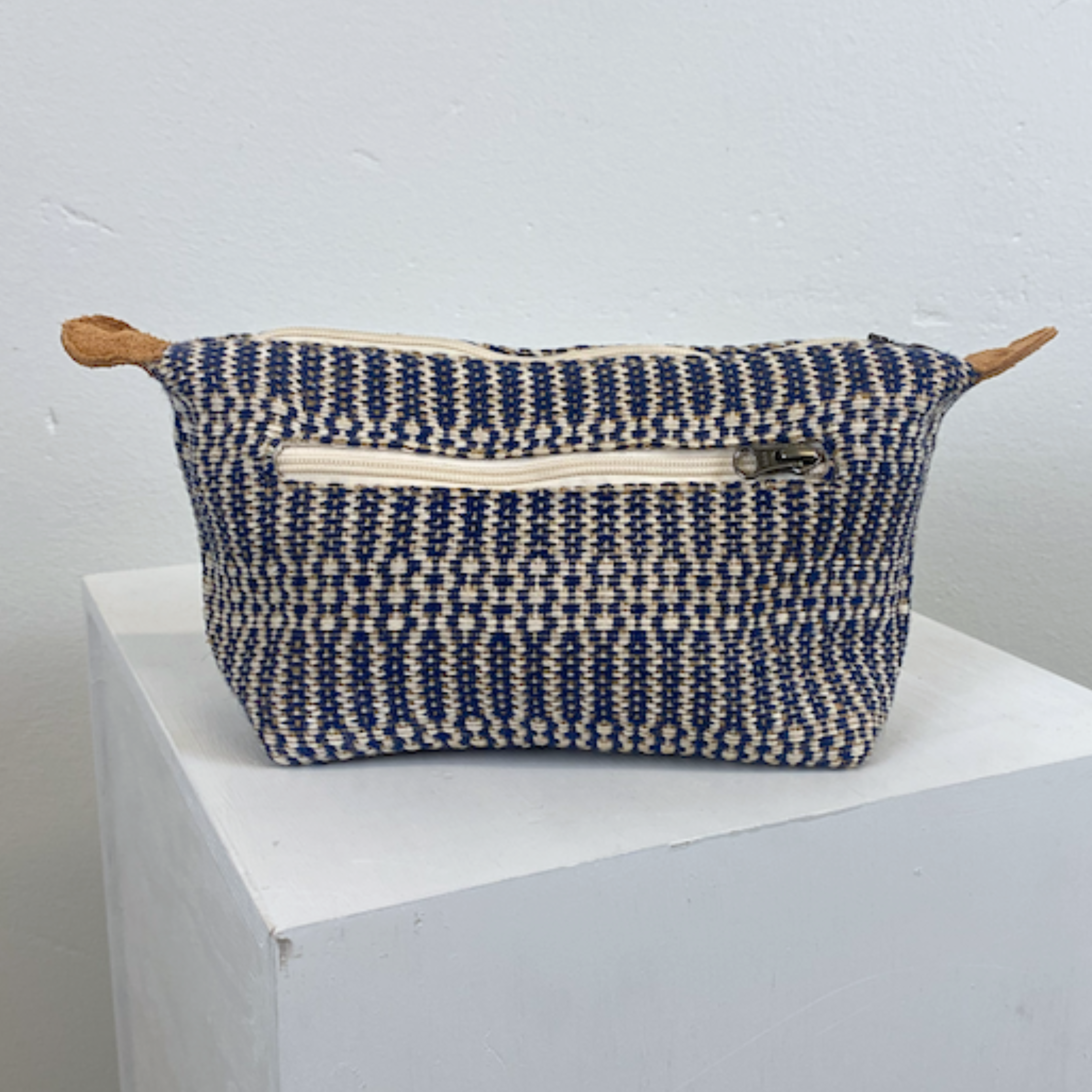 Jute toiletpung (blå)