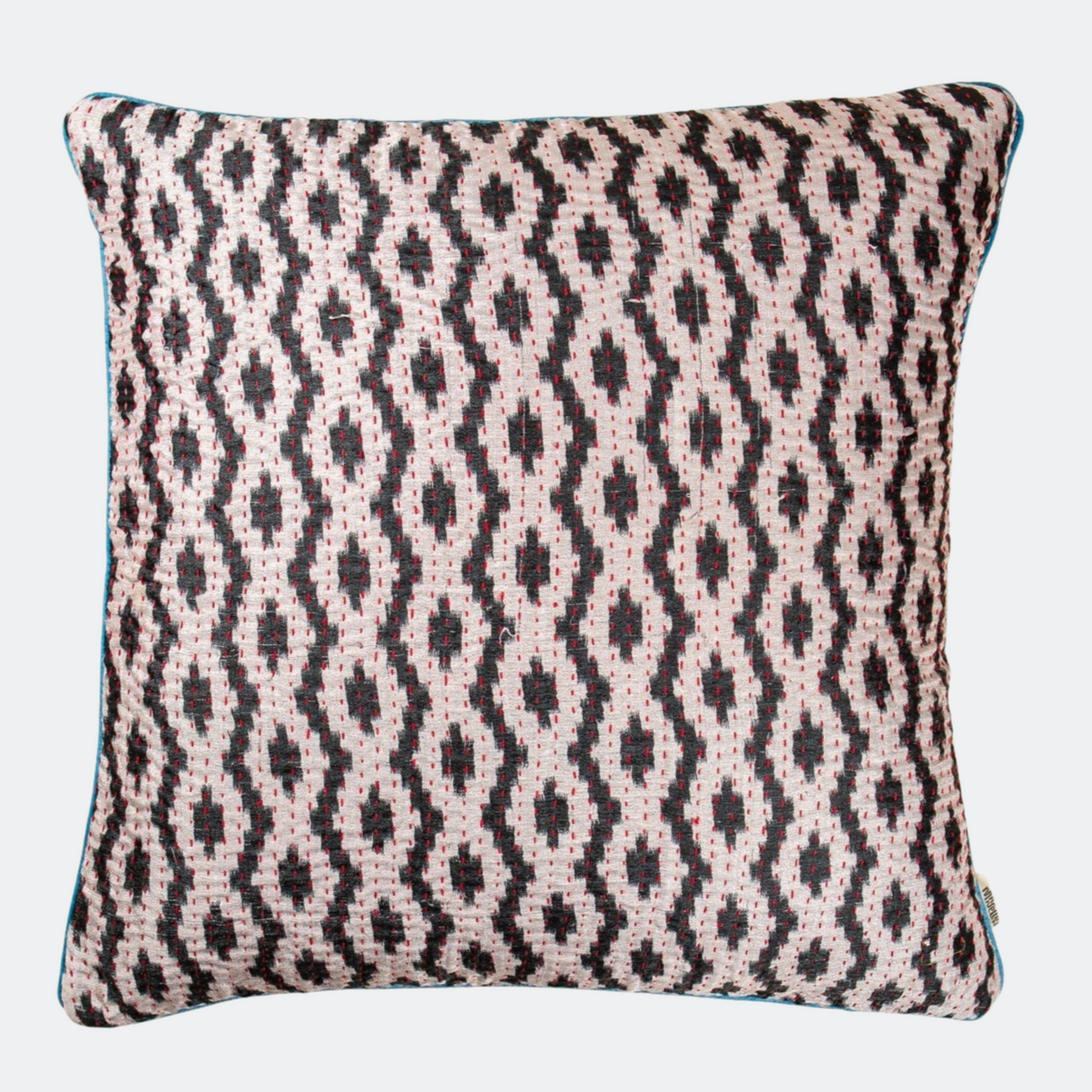Unika kantha sari silkepude 60 x 60 cm