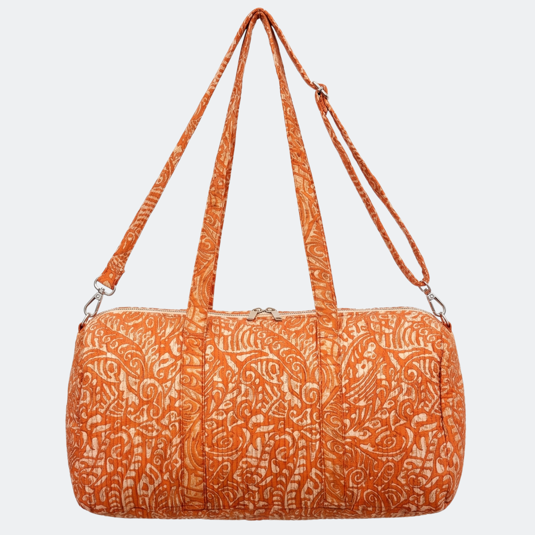 Travel bag (silk sari)