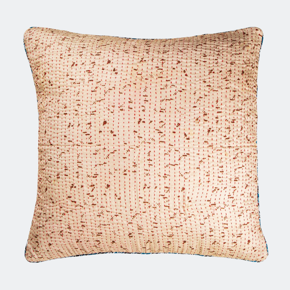 Unika kantha sari silkepude 60 x 60 cm