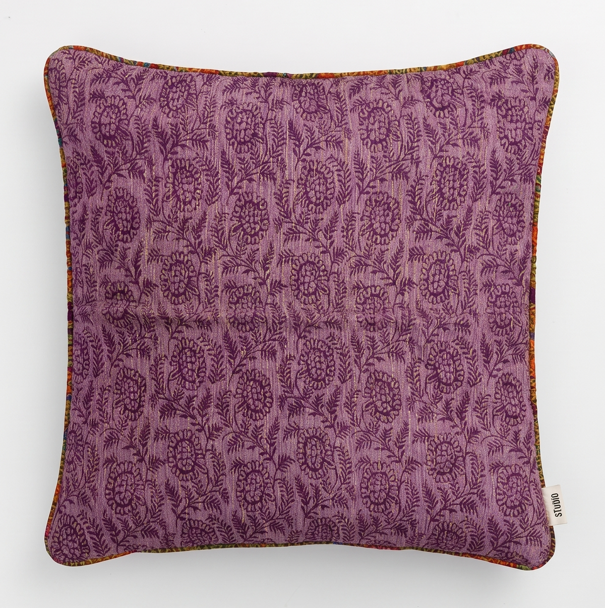 Unika kantha sari bomuldspude 60 x 60