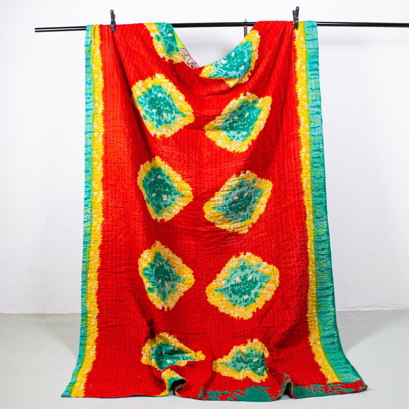 <tc>Cotton kantha blanket 140 x 200 cm</tc>