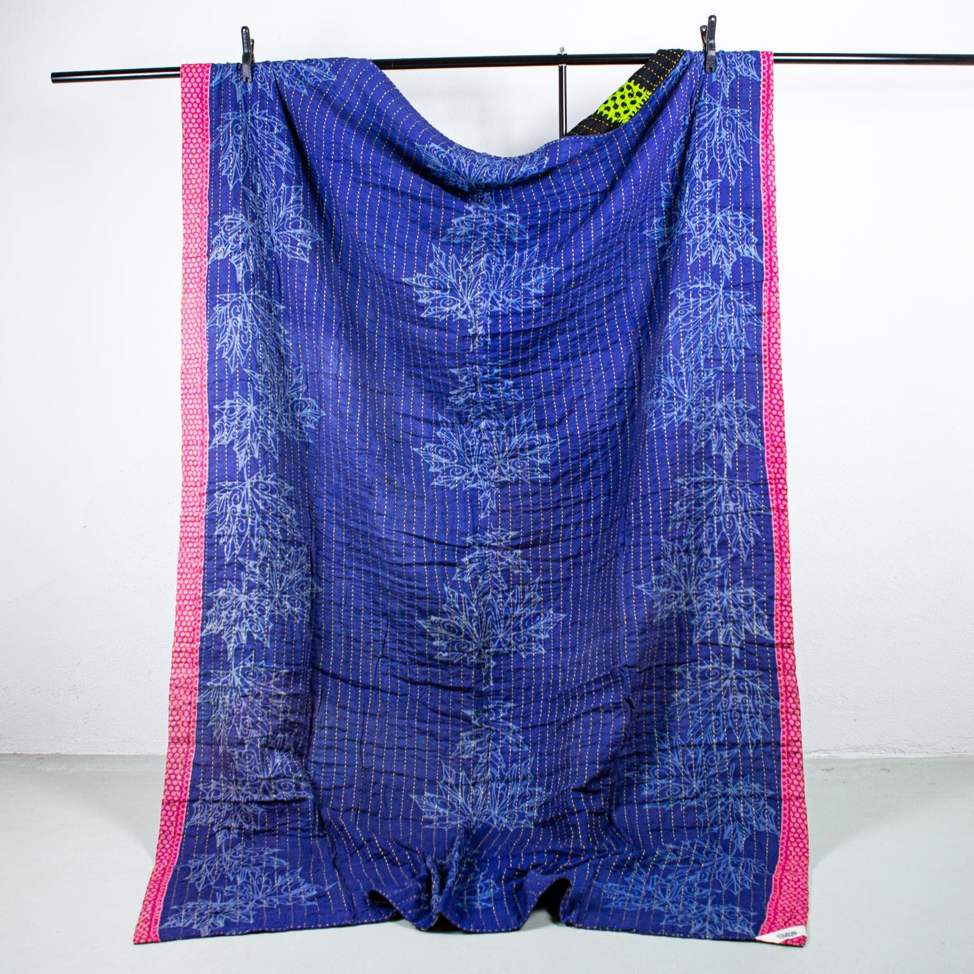 <tc>Cotton kantha blanket 140 x 200 cm</tc>