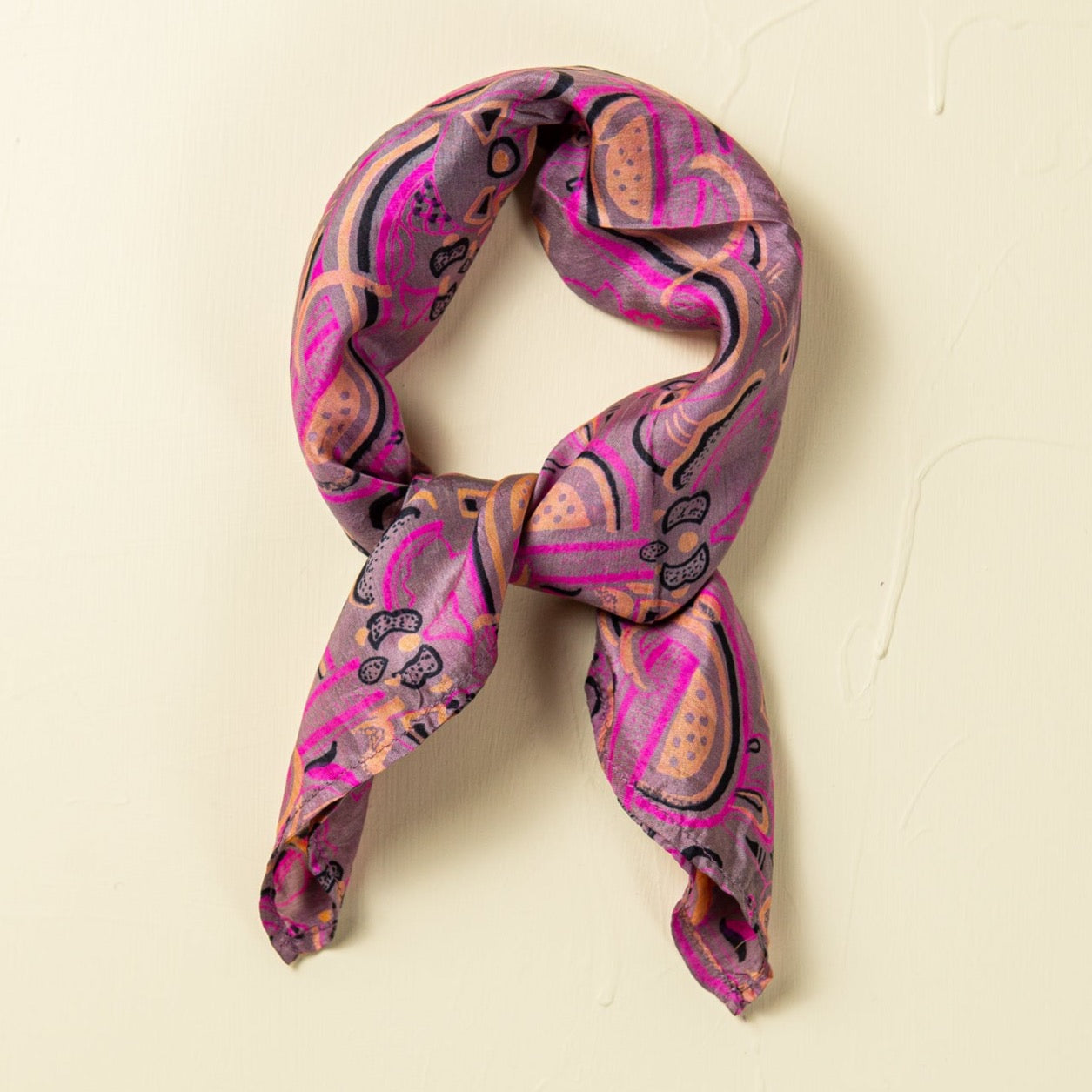 Silk scarf 55 x 55