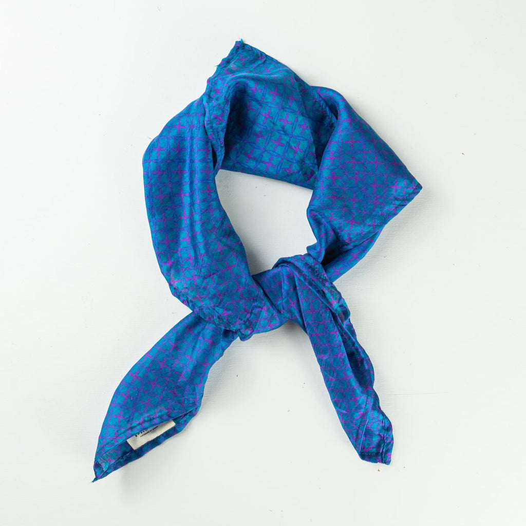 Silk scarf 65 x 65