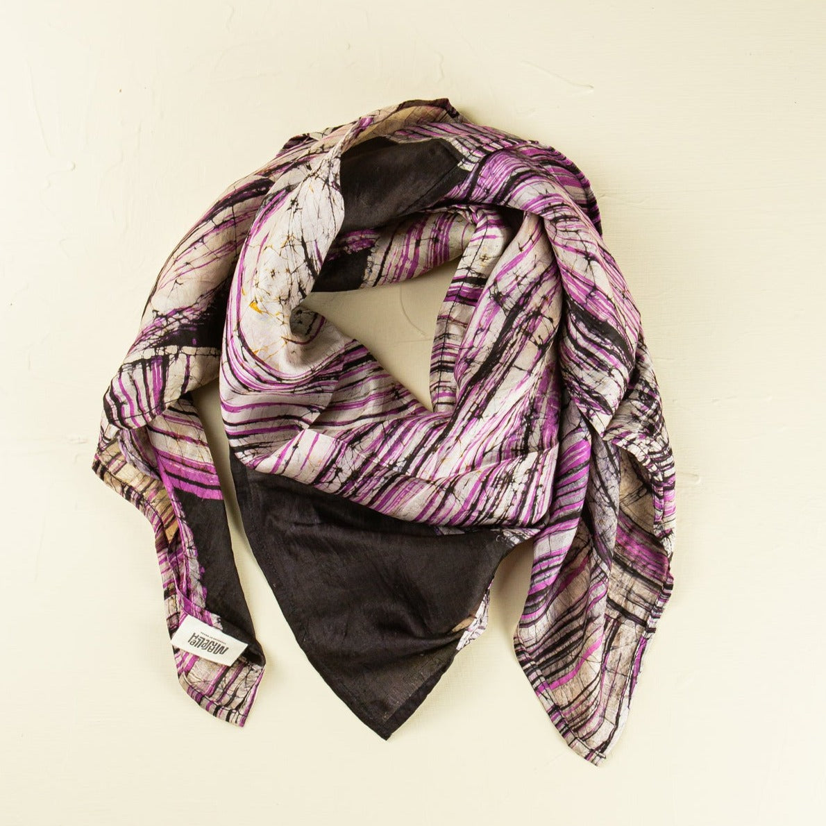 Silk scarf 100 x 100