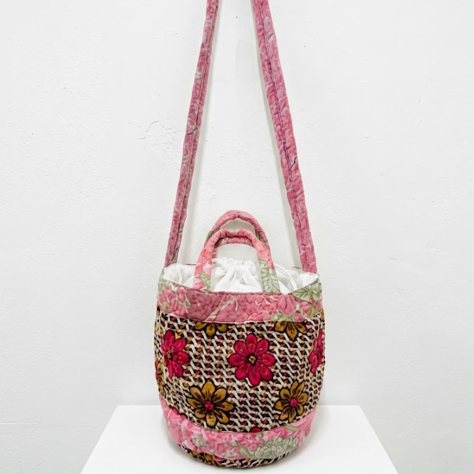 Cotton sari shopper