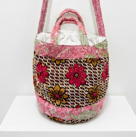 Cotton sari shopper