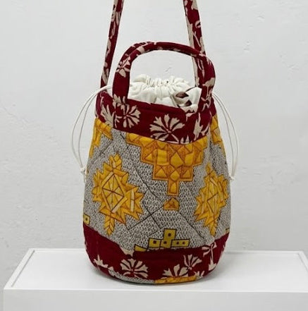 Cotton sari shopper