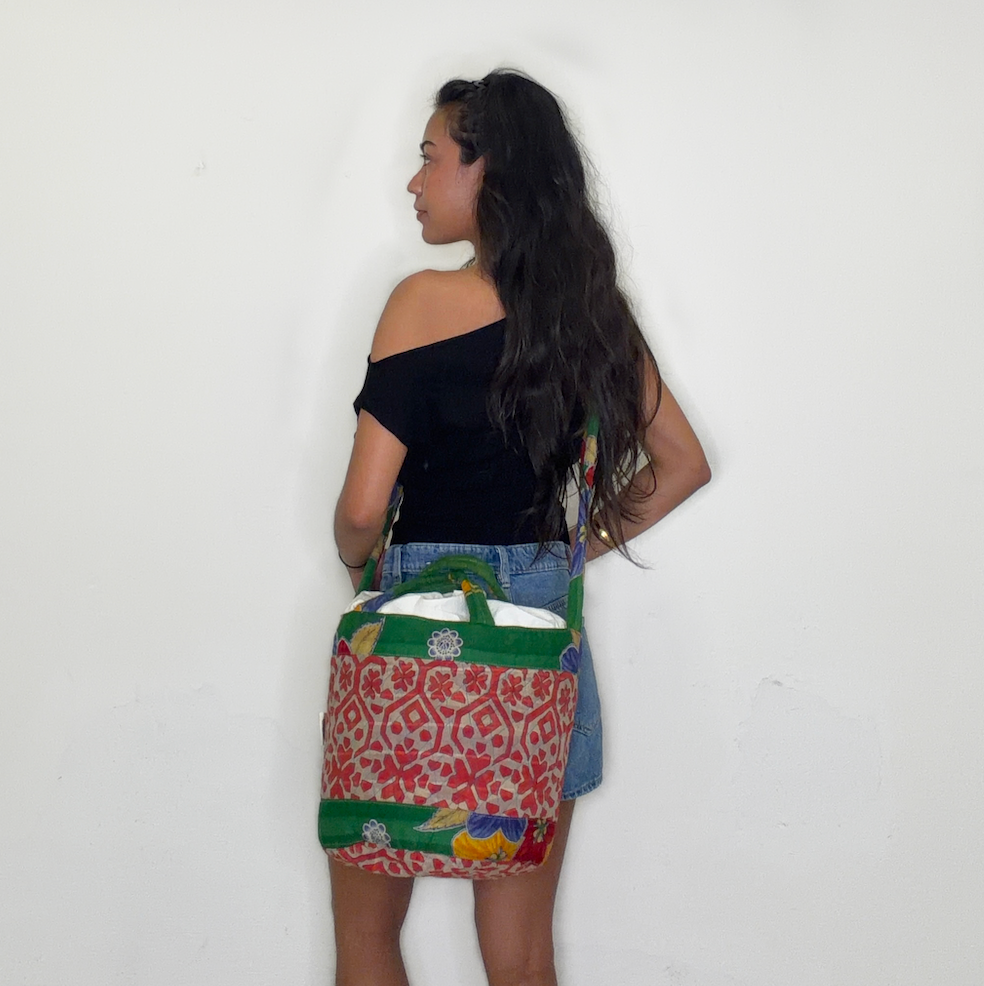 Sari bucket bag