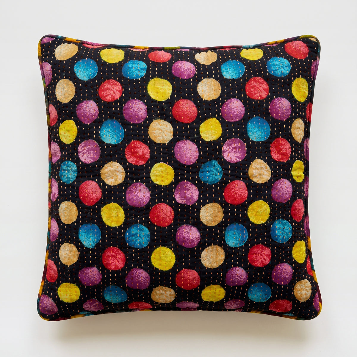 Unika kantha sari bomuldspude 60 x 60