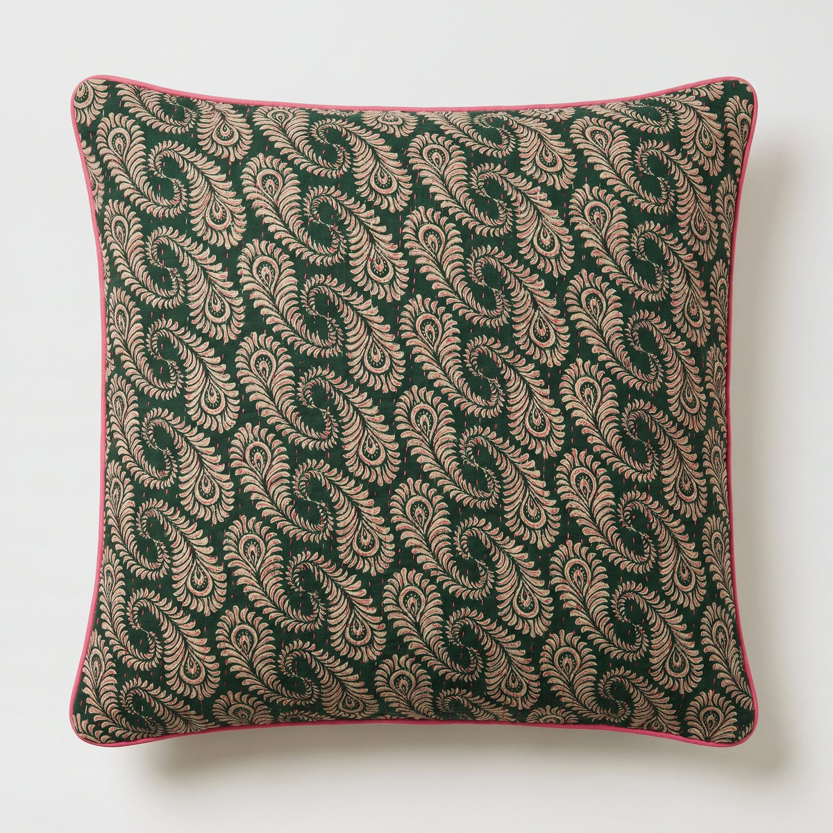 Unika kantha sari bomuldspude 60 x 60