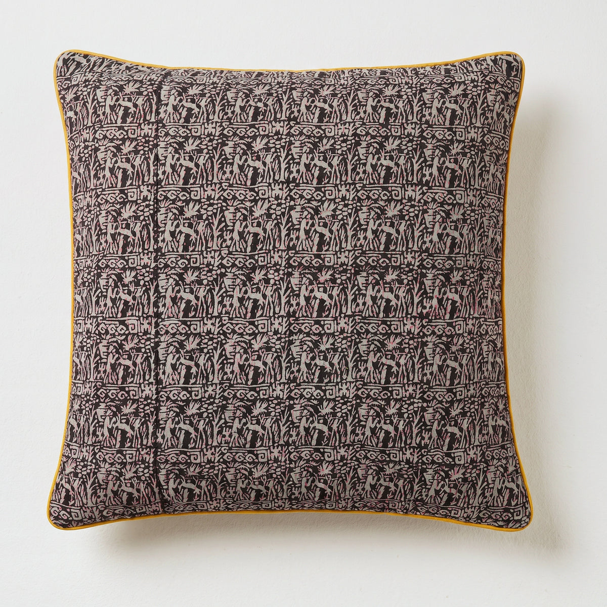 Unika kantha sari silkepude 60 x 60 cm