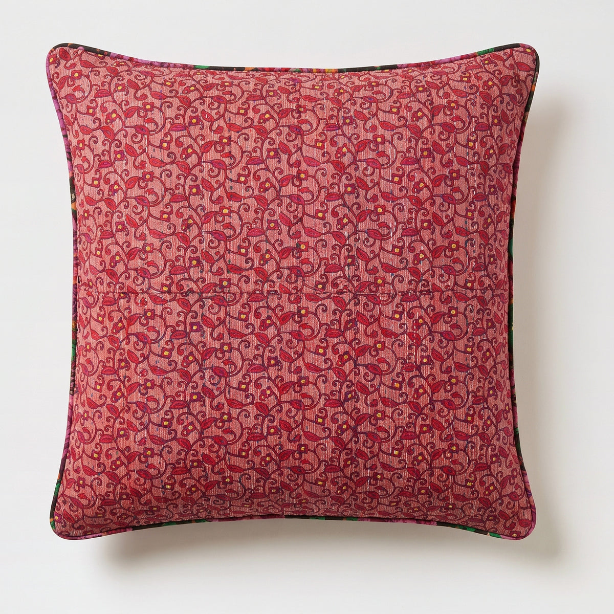 Unika kantha sari bomuldspude 60 x 60