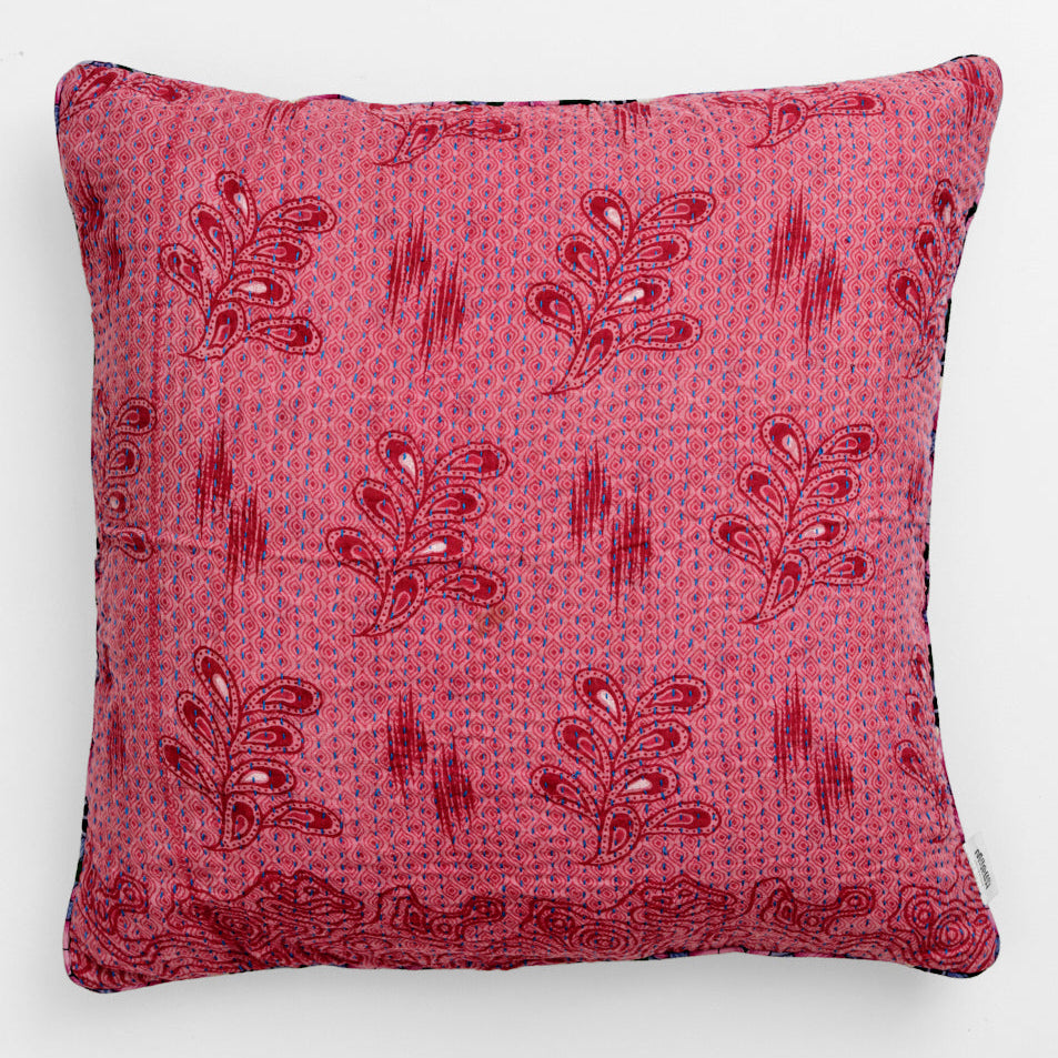 Unika kantha sari bomuldspude 60 x 60