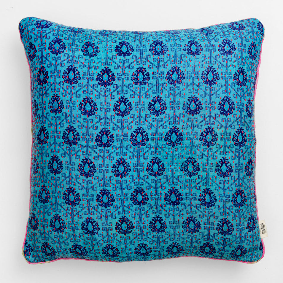 Unika kantha sari bomuldspude 60 x 60