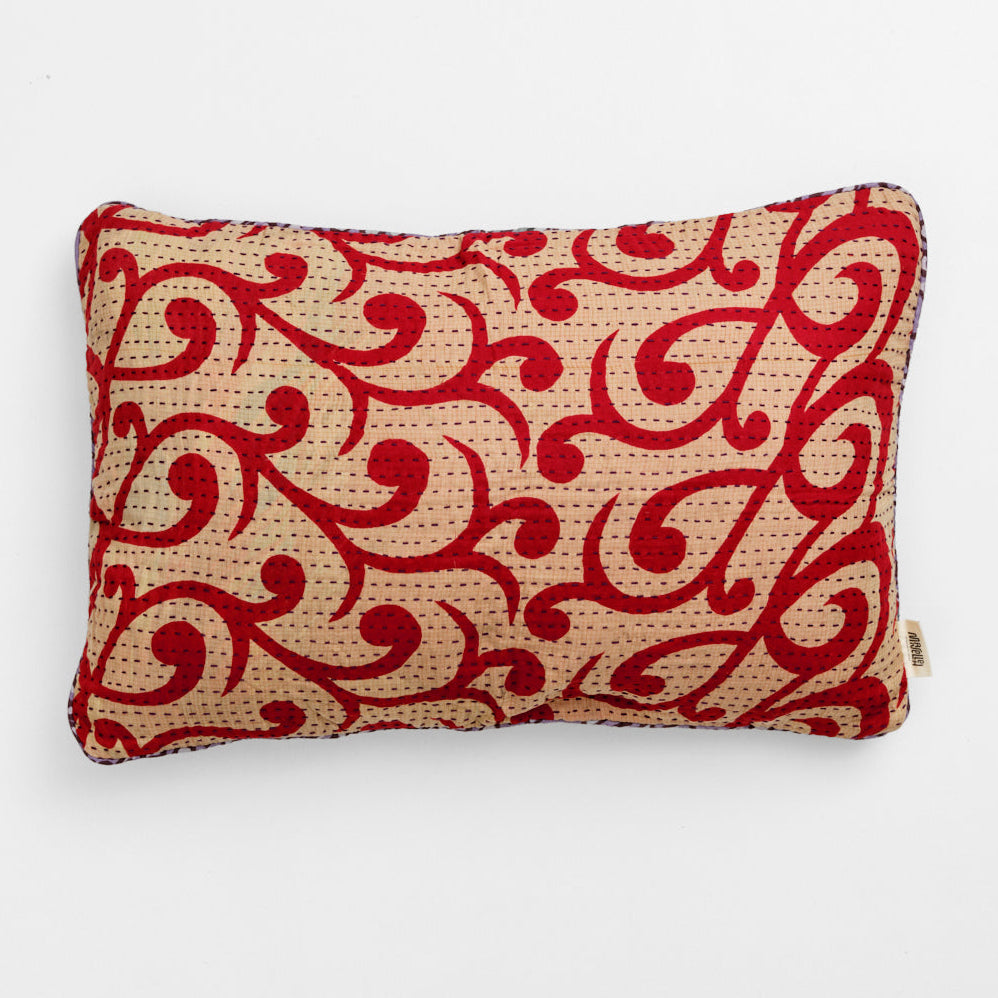 Unika kantha sari bomuldspude 40 x 60