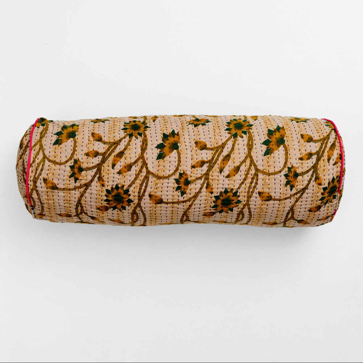 <tc>Sari cylindrical cotton cushion &nbsp;Ø 22 x 60</tc>