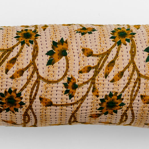 <tc>Sari cylindrical cotton cushion &nbsp;Ø 22 x 60</tc>