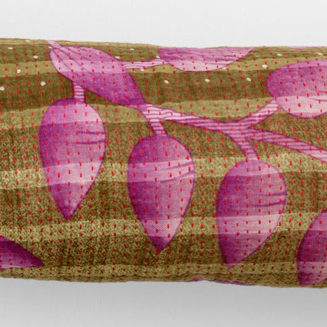 Sari cylinder bomuldspude Ø22 x 60