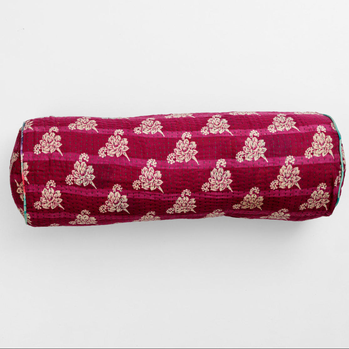 Sari cylinder bomuldspude Ø22 x 60