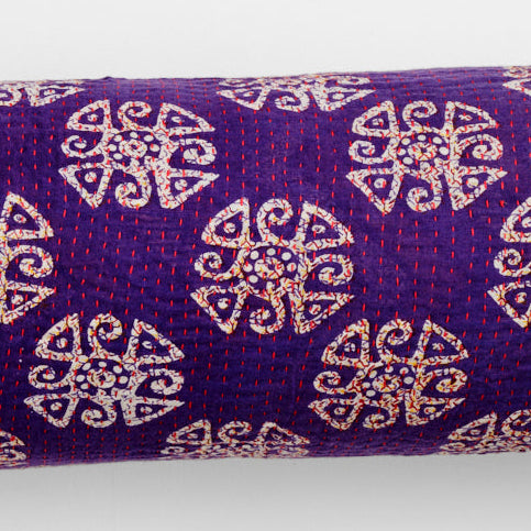 <tc>Unique kantha sari cotton pillow 60 x 60</tc>