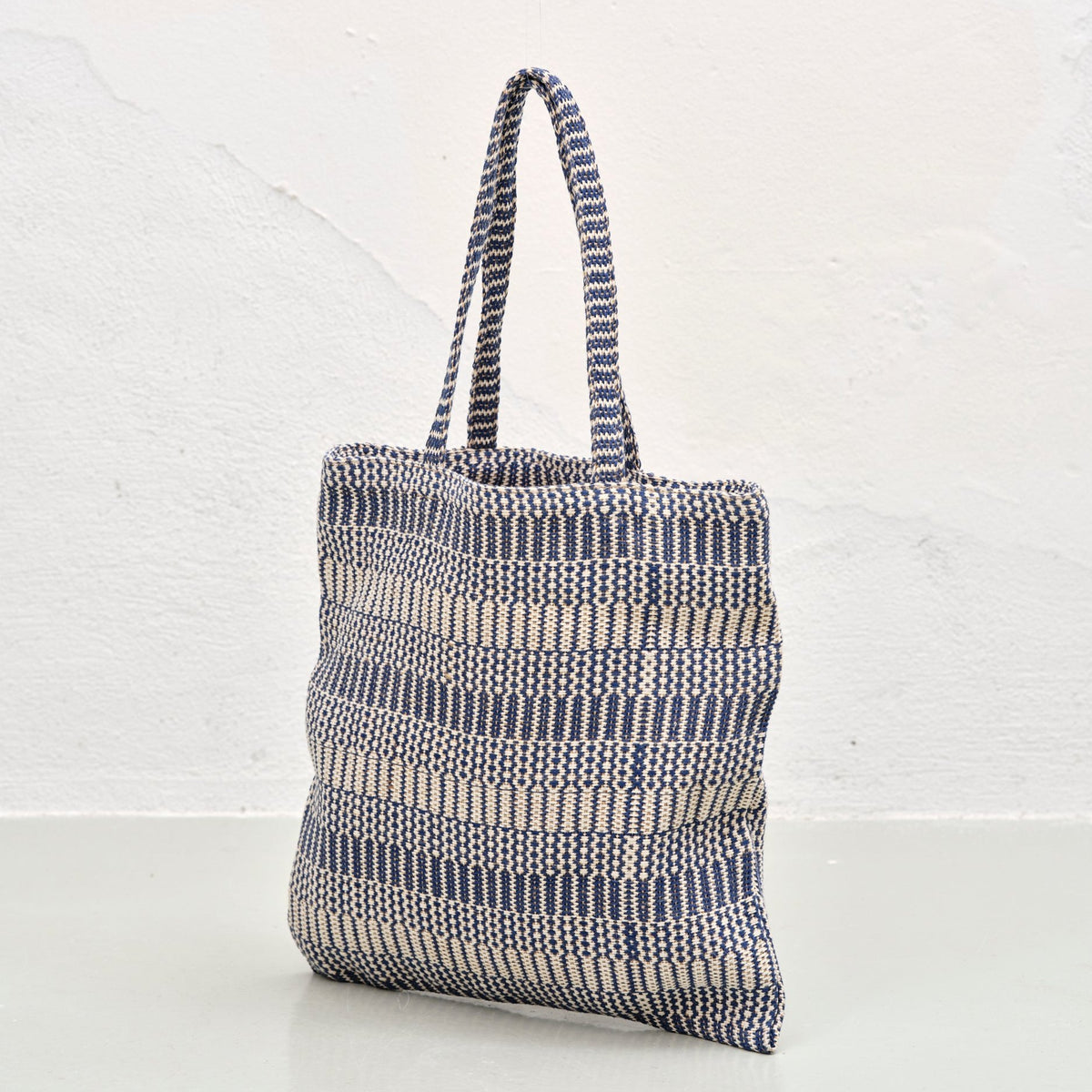Shopper (blå jute)