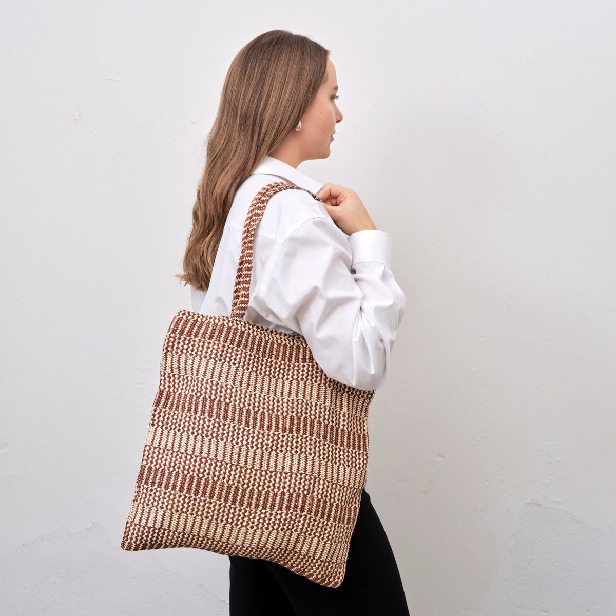Shopper (brun jute)