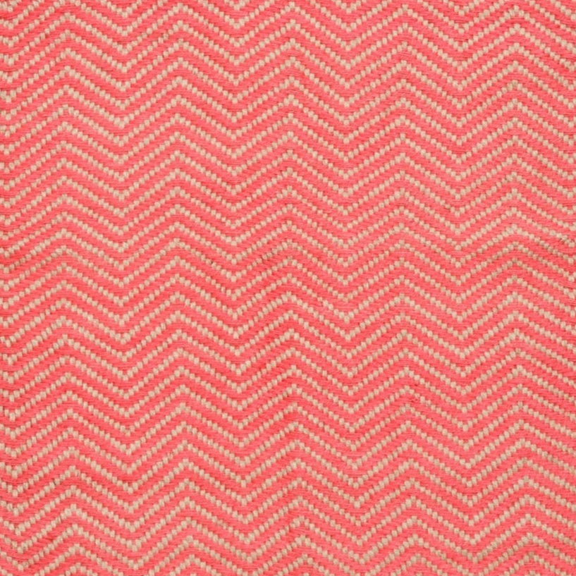 Løber 70 x 130 (zig-zag jute-pink)