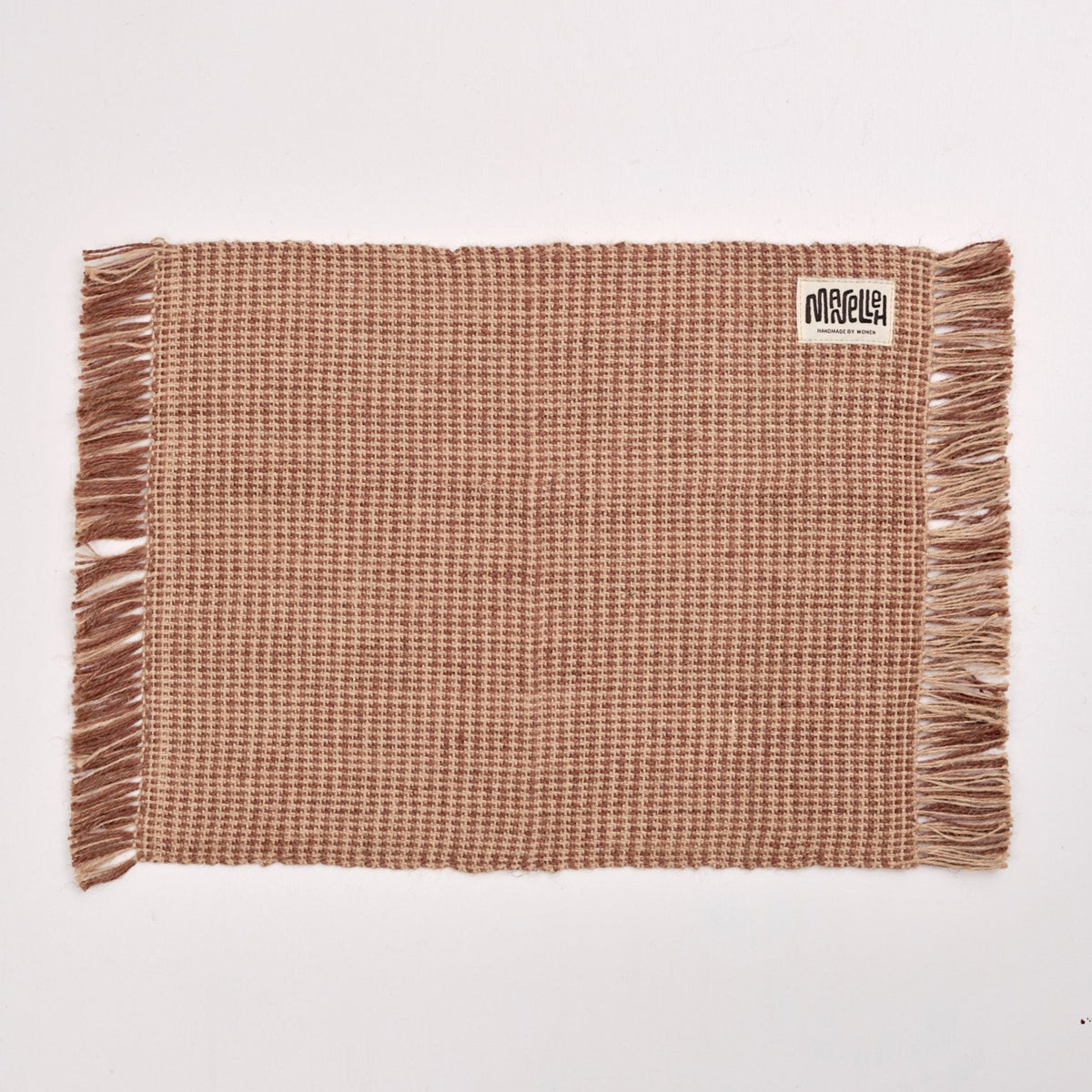 Dækkeserviet (jute/brun)