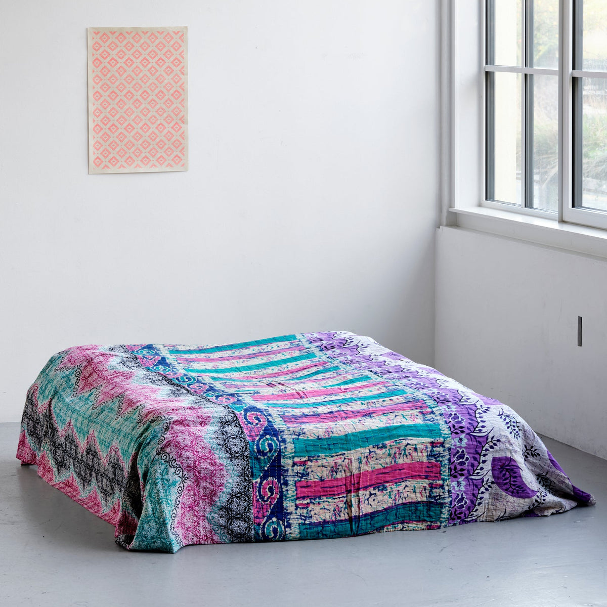 Unika sengetæppe 240 x 260 cm