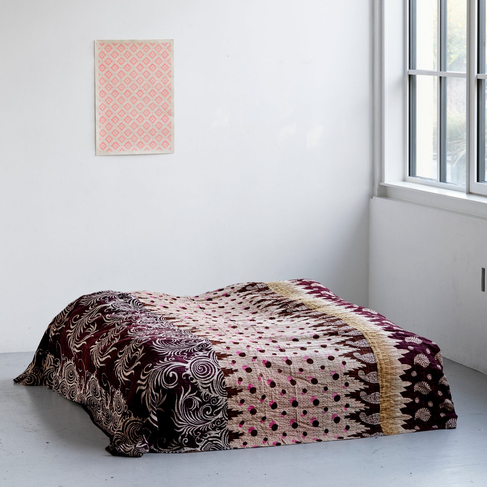 Unika sengetæppe 240 x 260 cm