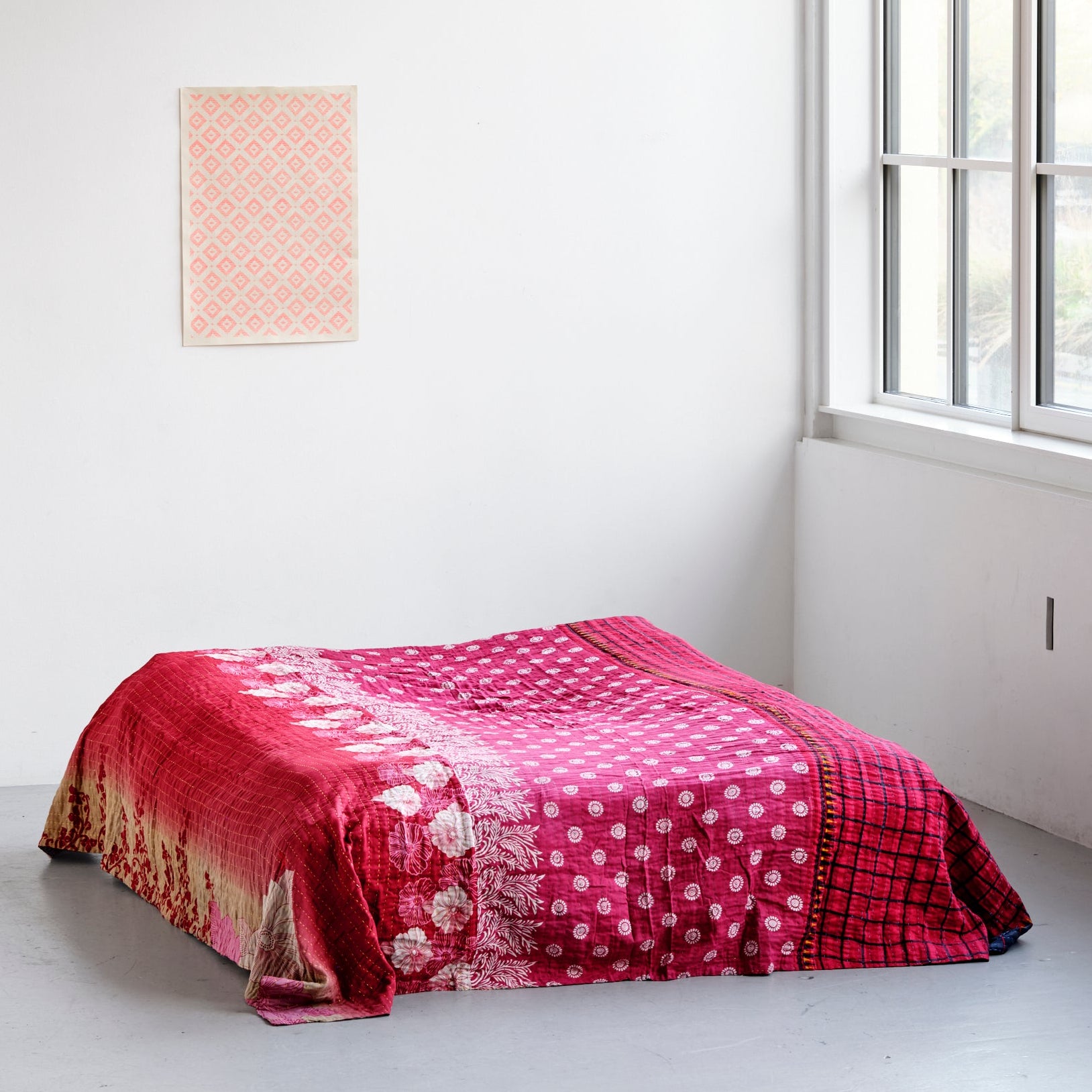 Unika sengetæppe 240 x 260 cm