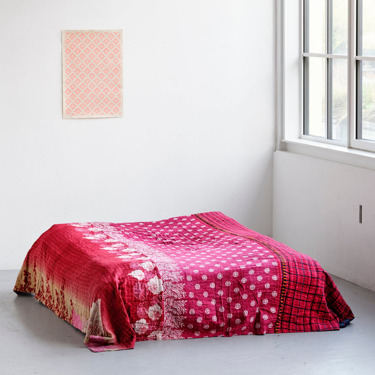 Unika sengetæppe 240 x 260 cm