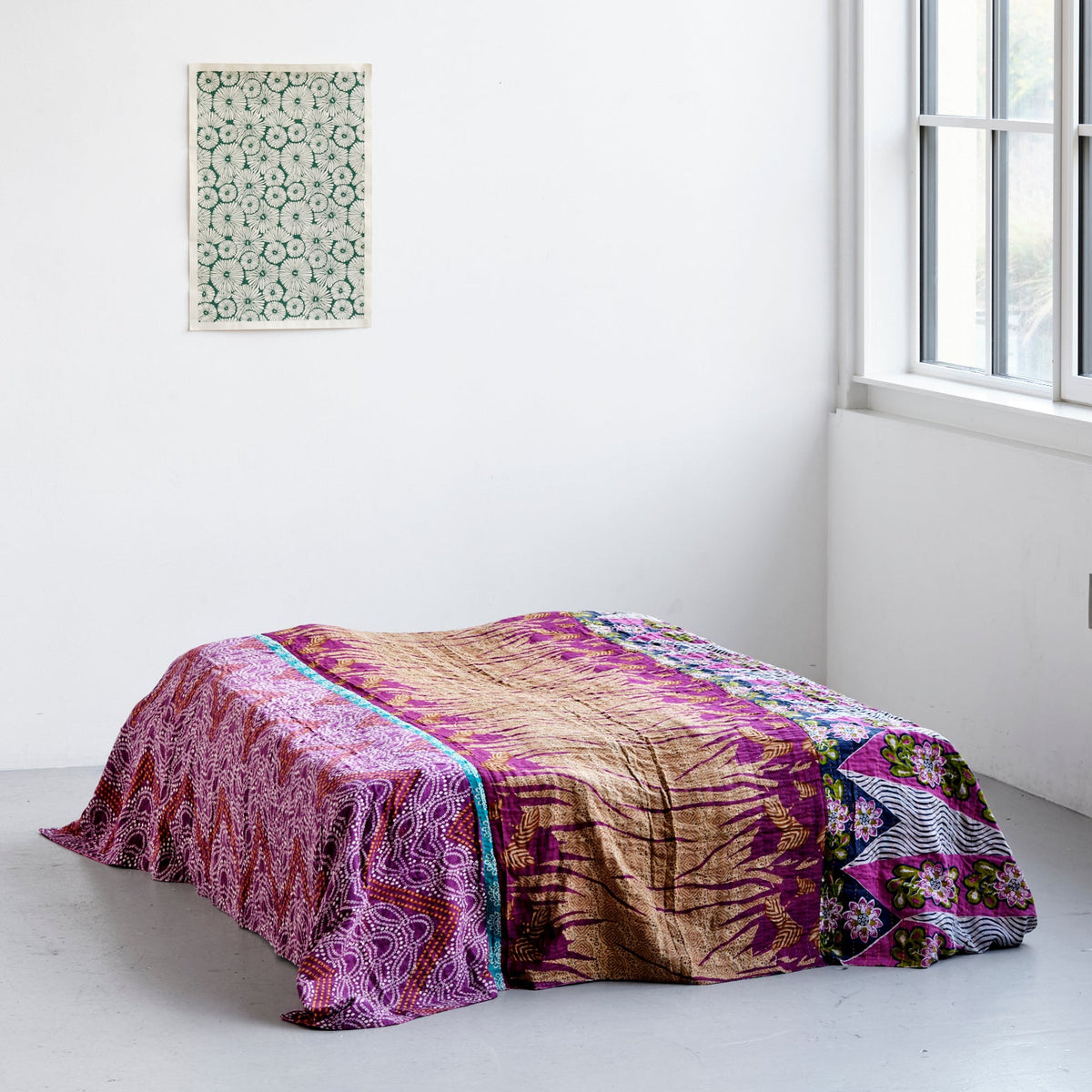 Unika sengetæppe 220 x 250 cm