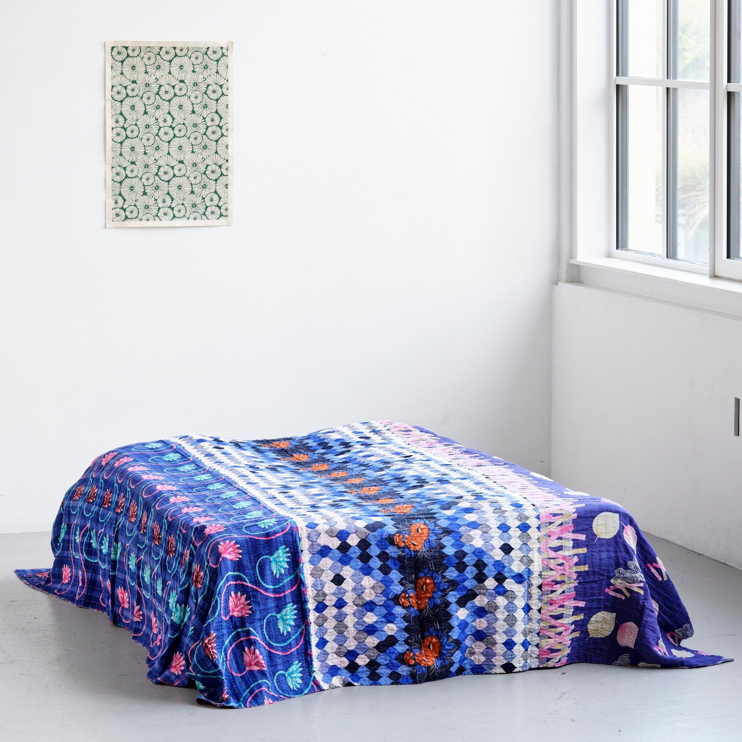 Unika sengetæppe 220 x 250 cm