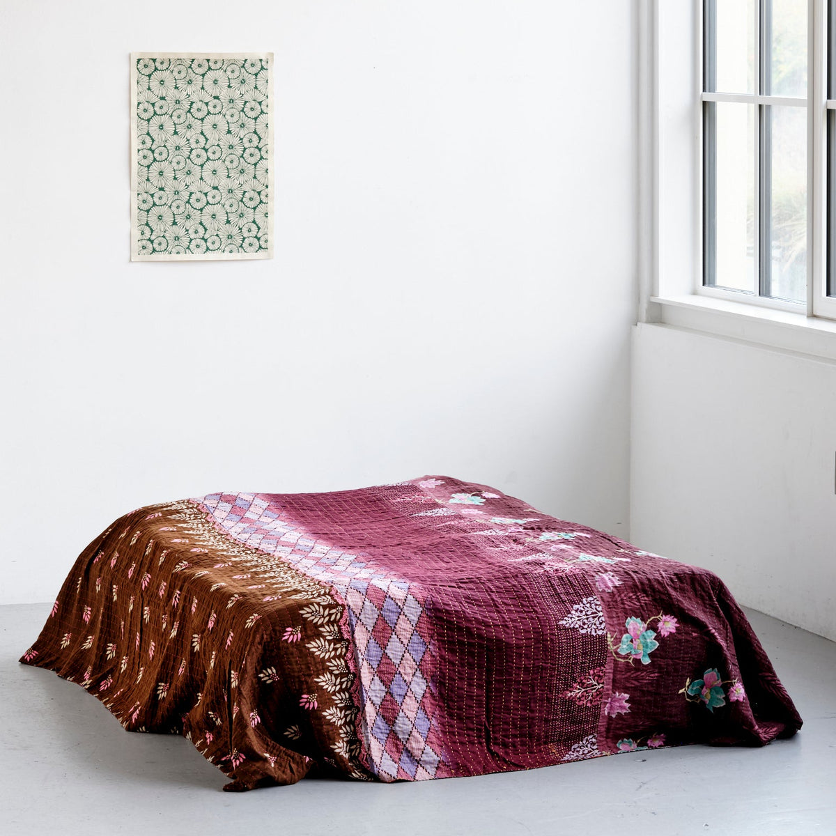 Unika sengetæppe 220 x 250 cm