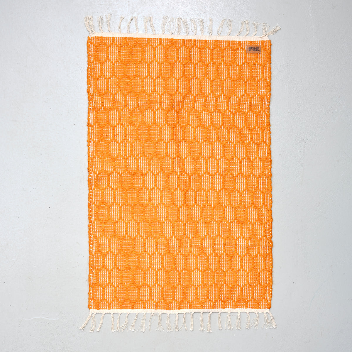 Honning dørmåtte 60 x 90 (orange)