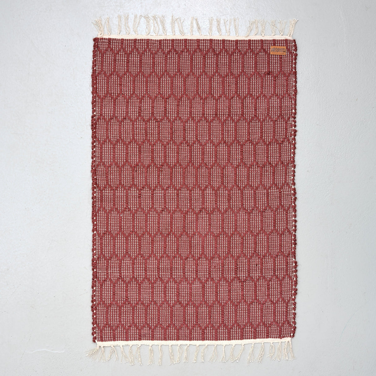 Honning dørmåtte 60 x 90 (bordeaux)