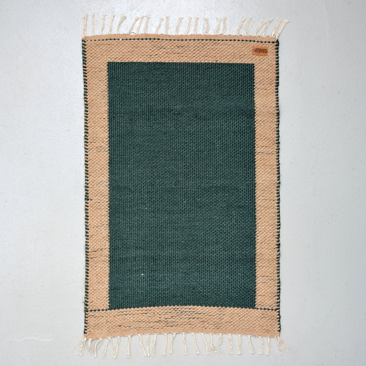 Vendbar dørmåtte 60 x 90 (grøn)