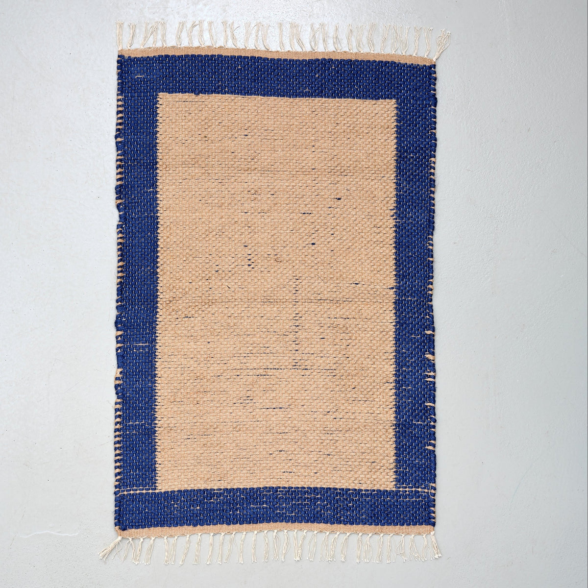 Vendbar dørmåtte 60 x 90 (blå)
