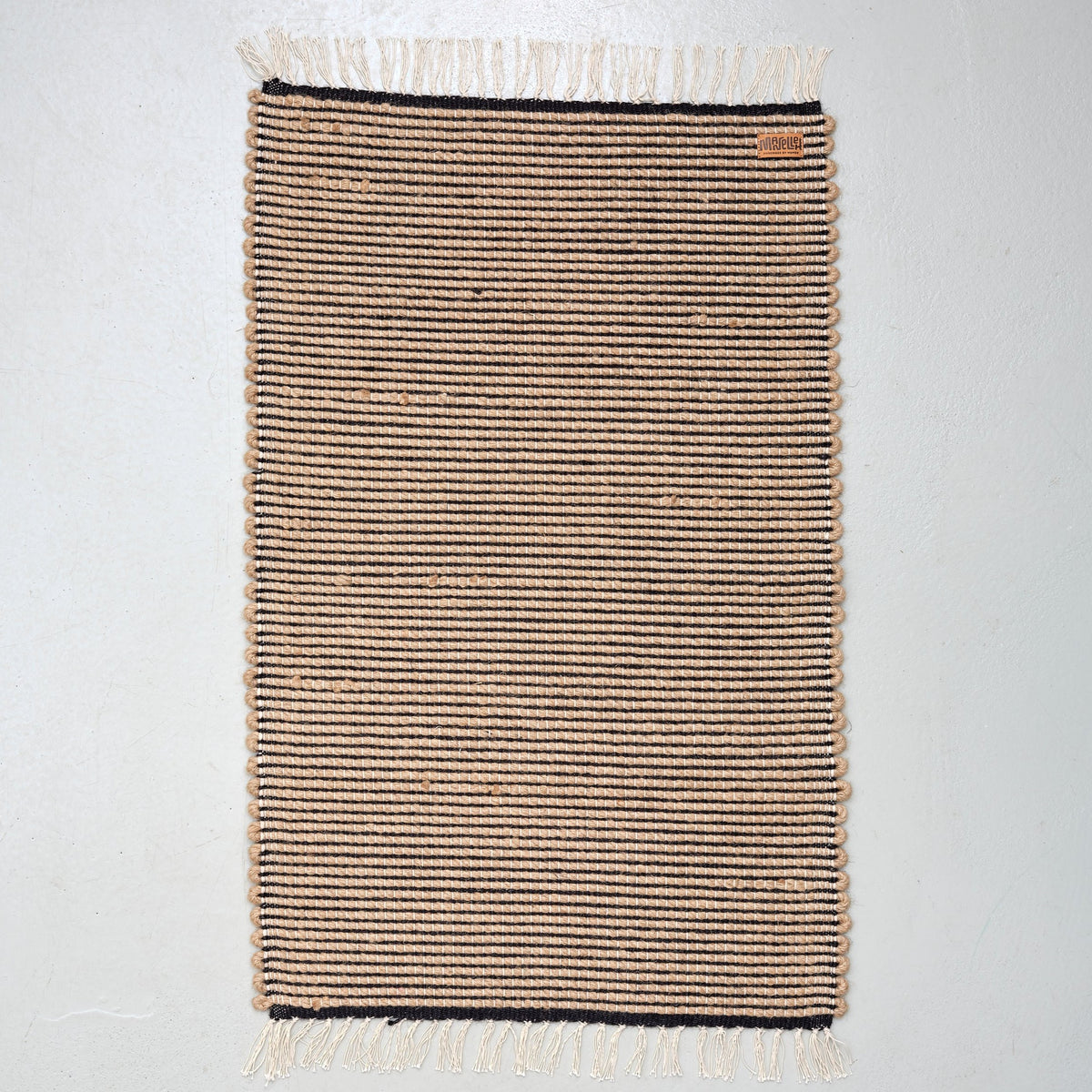 Dørmåtte 60 x 90 (kraftig jute/sort)